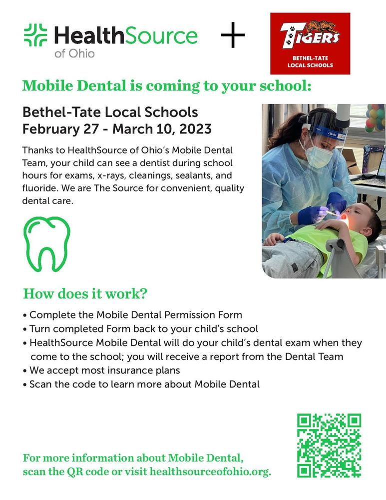 Updated Mobile Dental Clinic Flyer