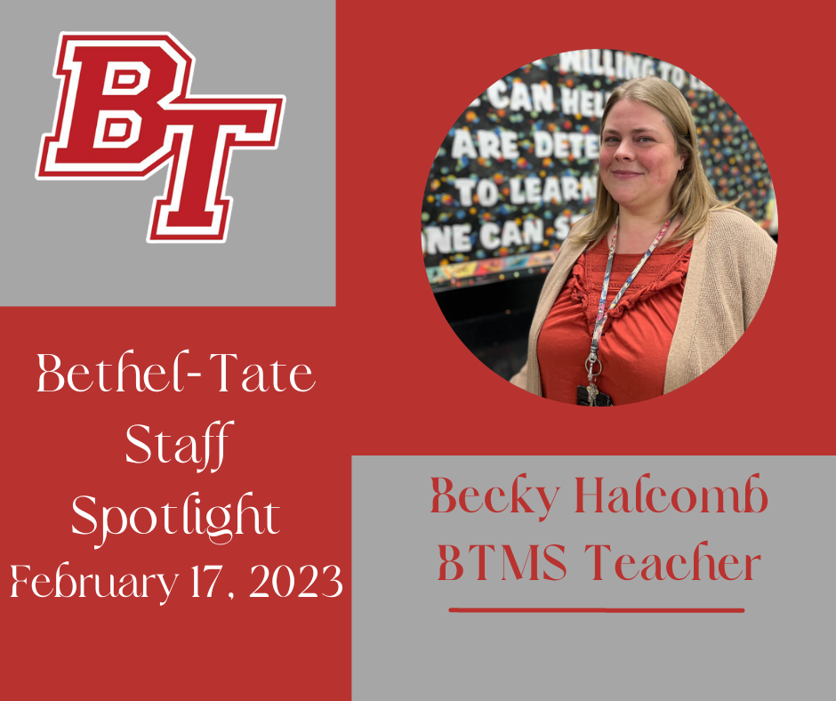 Staff Spotlight Becky Halcomb