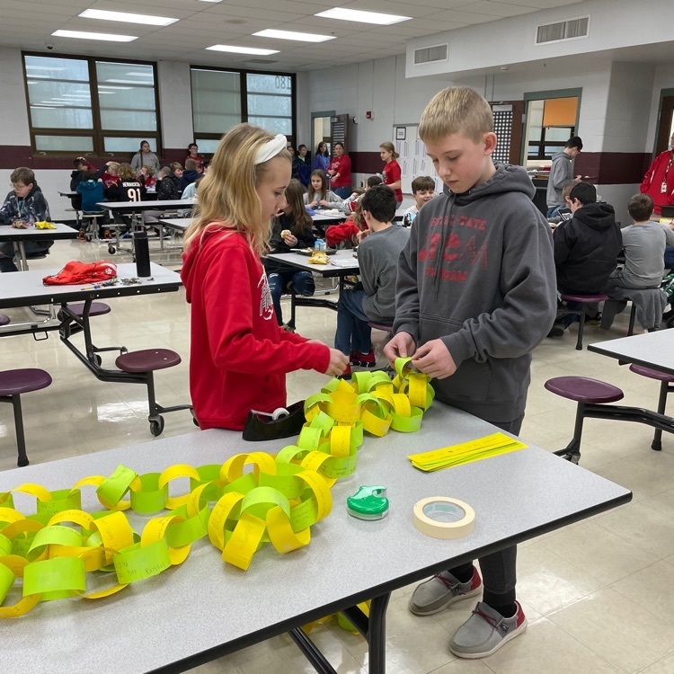 BTMS Student Council sponsored a Bee Kind Day. The student body participated in an activity “How far does Kindness go at BTMS”.